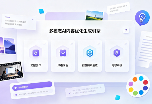 高密市AI智能内容优化创新 多模态生成技术丰富数字内容创作生态