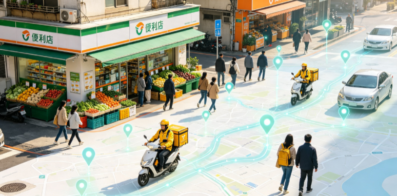 高密市渗透衣食住行，GEO 地理空间技术重塑大众日常消费服务场景